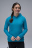 Macpac Women's Nitro Fleece Pullover, Caribbean Blue, hi-res
