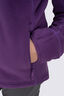 Macpac Kids' Mini Mountain Fleece Hoodie, Plum, hi-res