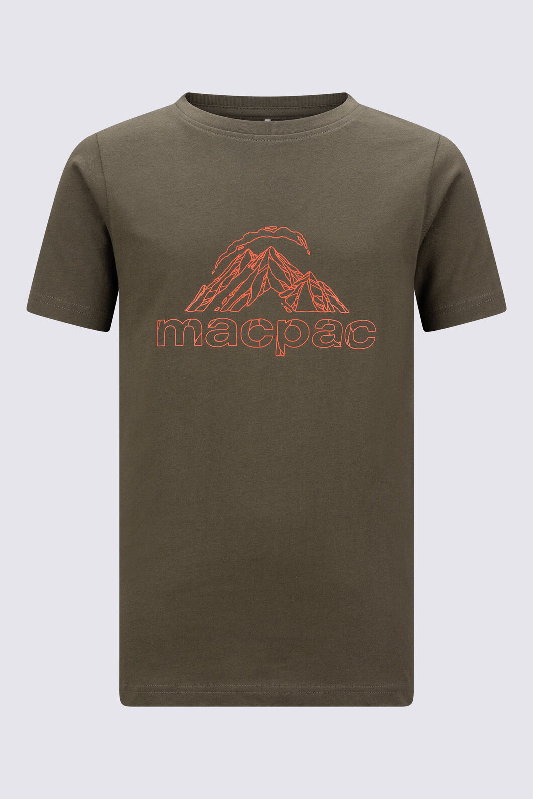 Macpac Kids&rsquo; Mountain T-Shirt, Grape Leaf, hi-res