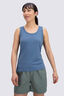 Macpac Women's Merino 180 Tank Top, China Blue, hi-res