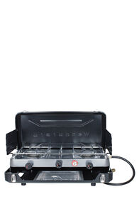 Wanderer 2 Burner LPG Portable Stove with Grill, None, hi-res