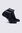 Macpac Reflective Trail Quarter Sock &mdash; 2 Pack, Black, hi-res