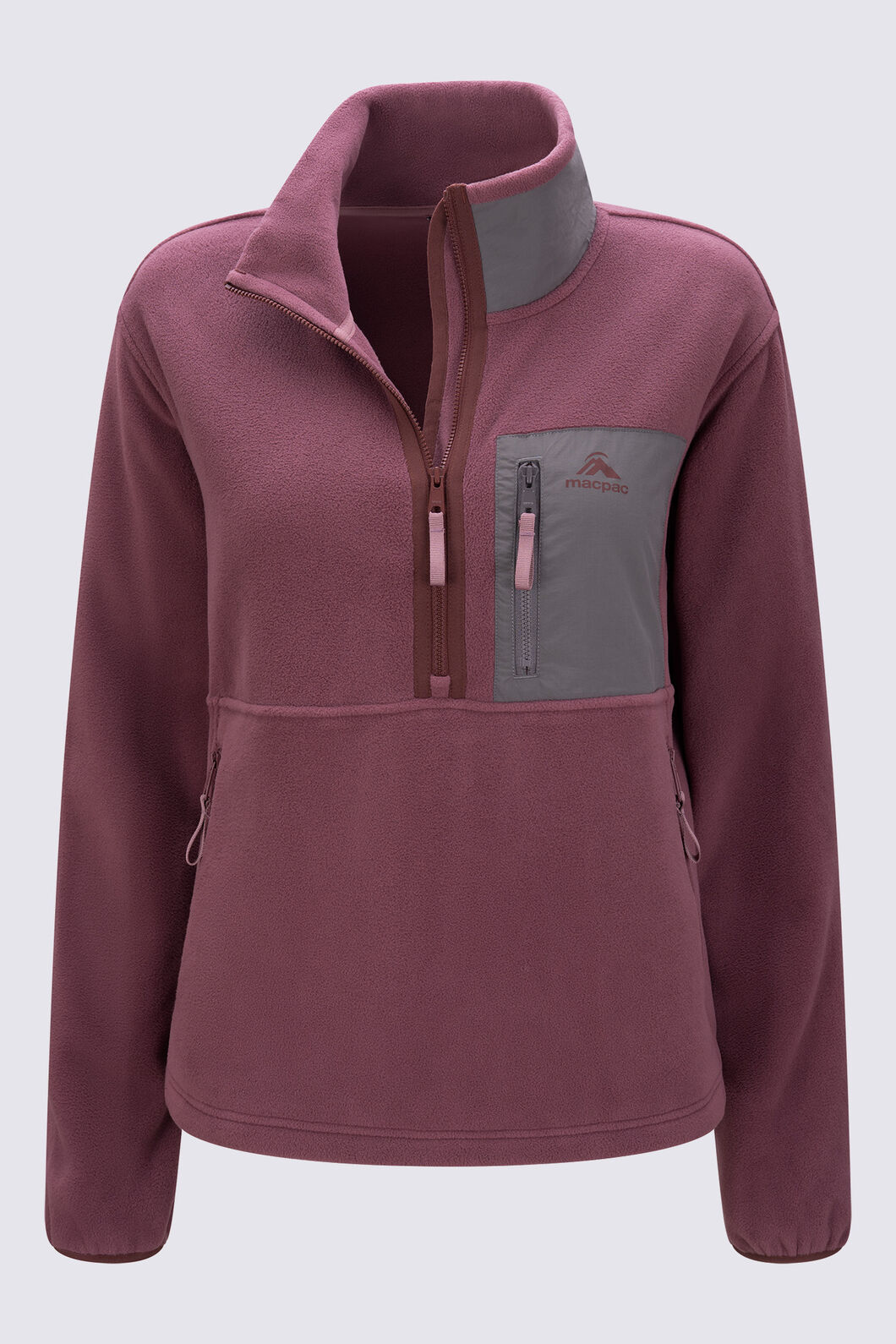 Macpac Women's Kindling Fleece Pullover, Nocturne, hi-res