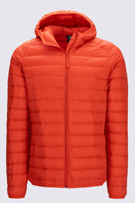 Macpac Men's Uber Light Hooded Down Jacket, Pureed Pumpkin, hi-res