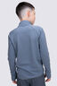 Macpac Kids' 280 Merino Pullover, Baritone Blue/Flint Stone, hi-res