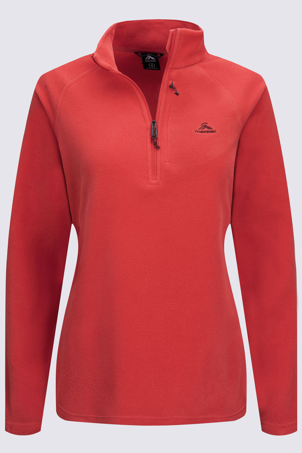 Macpac Women's Tui Fleece Pullover, Garnet, hi-res