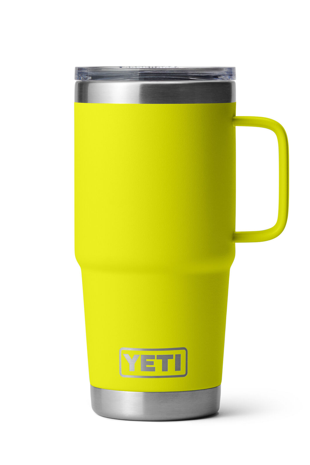 YETI® 20 oz Travel Mug with Stronghold Lid, Firefly Yellow, hi-res