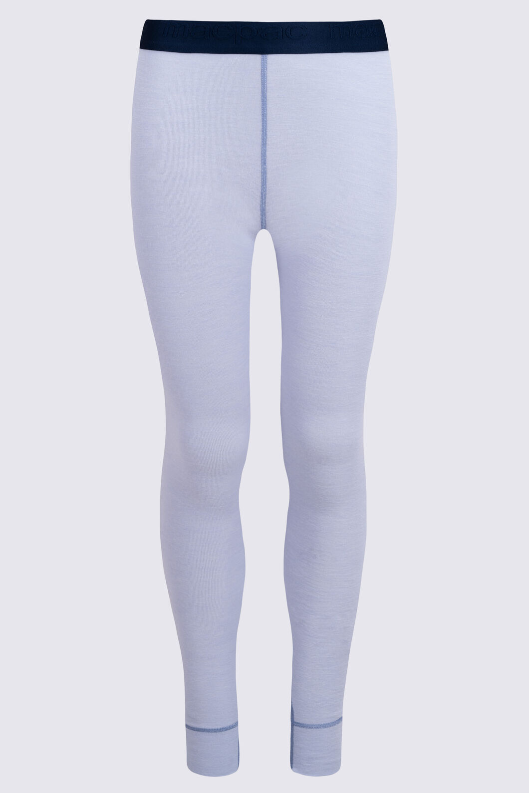 Macpac Kids' 220 Merino Long Johns, Xenon Blue, hi-res