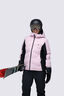 Macpac Women's Carve Ski Jacket, Black/Festival Bloom, hi-res