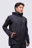 Macpac Men's Traverse Rain Jacket, Black, hi-res