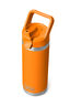 YETI® Rambler® Bottle with Straw Cap — 18 oz, King Crab Orange, hi-res