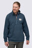Macpac Men&rsquo;s Heritage Fleece Pullover, Midnight Navy, hi-res