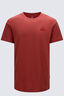 Macpac Men's Vintage Embroidered Fairtrade Organic Cotton T-Shirt, Tandoori, hi-res