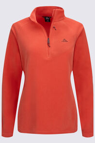 Macpac Women's Tui Fleece Pullover, Summer Fig, hi-res