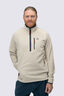 Macpac Men&rsquo;s Transit Fleece Pullover, FEATHER GREY, hi-res