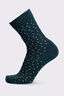 Macpac Footprint Sock, Deep Forest/Clover Polka, hi-res