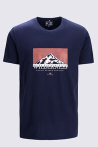 Macpac Men's Wilderness T-Shirt, Baritone Blue, hi-res