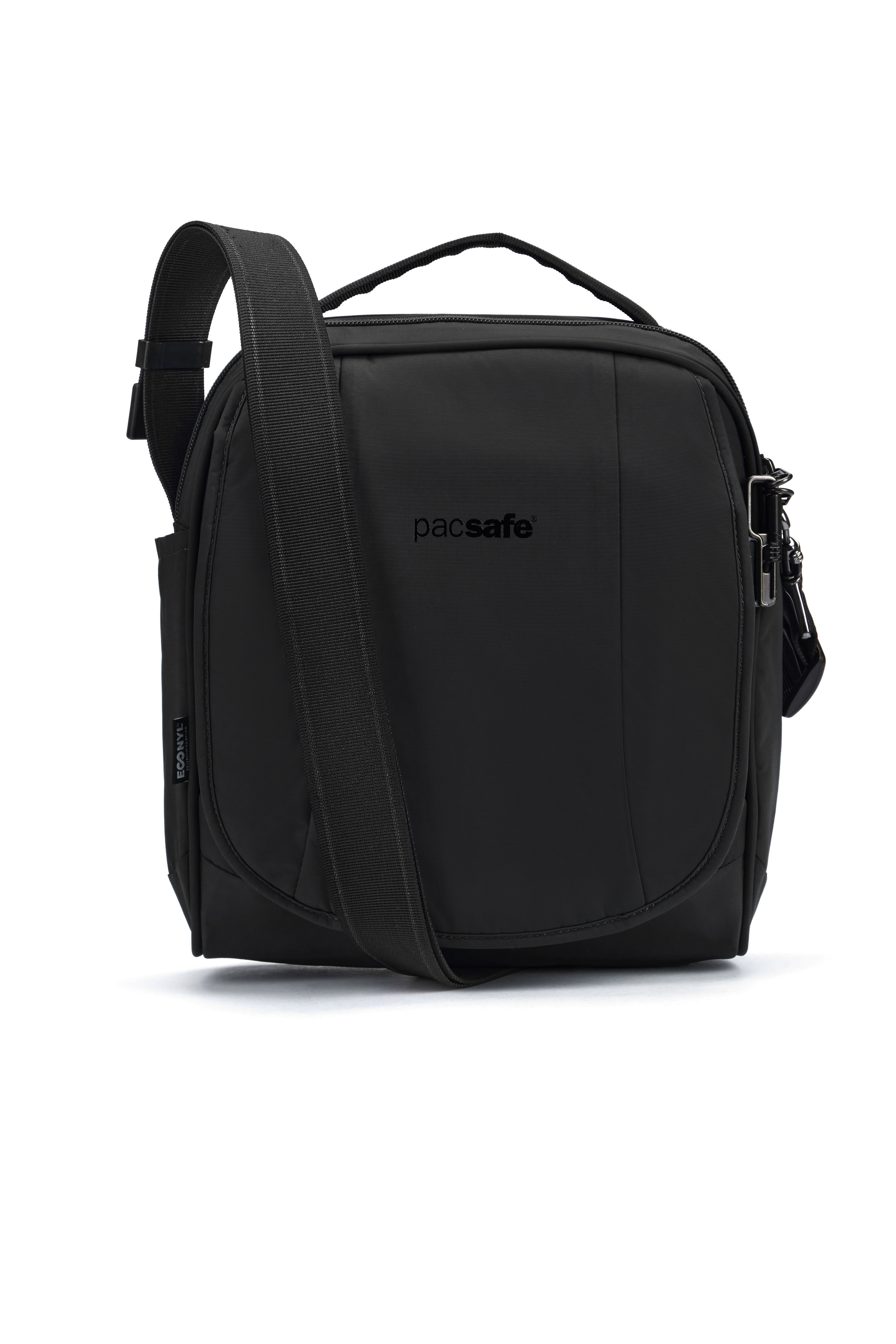 LIGHTWEIGHT FLAT CROSS BAG_BLACK - MISCHIEF