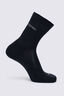 Macpac Footprint Sock, Black, hi-res