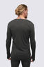 Macpac Men's 220 Merino Long Sleeve Top, Beluga, hi-res