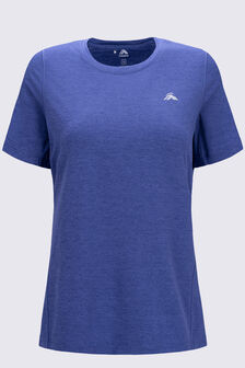 Macpac Women's brrr&deg; T-Shirt, Skipper Blue