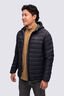 Macpac Men's Uber Light Hooded Down Jacket ♺, Black, hi-res
