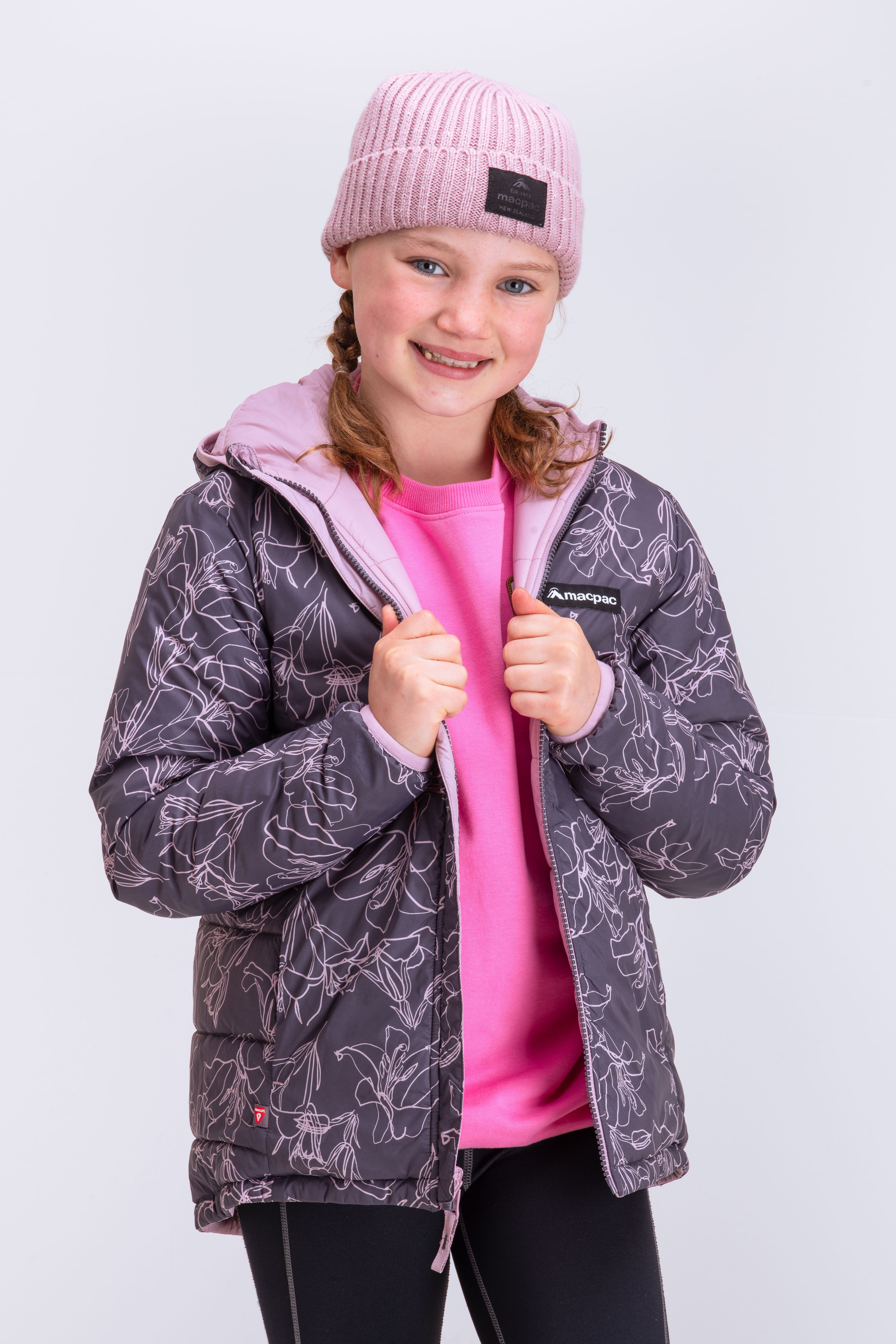 Macpac Kids Pulsar Alpha Hooded Insulated Jacket Macpac