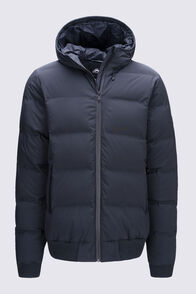 Macpac Men's Narvi Hooded Down Jacket, Black, hi-res