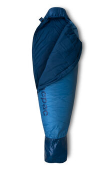 Macpac Kids' Aspire 270 Synthetic Sleeping Bag, Poseidon/Blue Sapphire