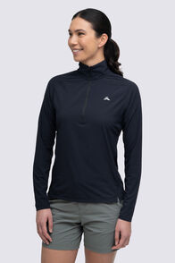 Macpac Women's Ambrose Pullover, Black, hi-res