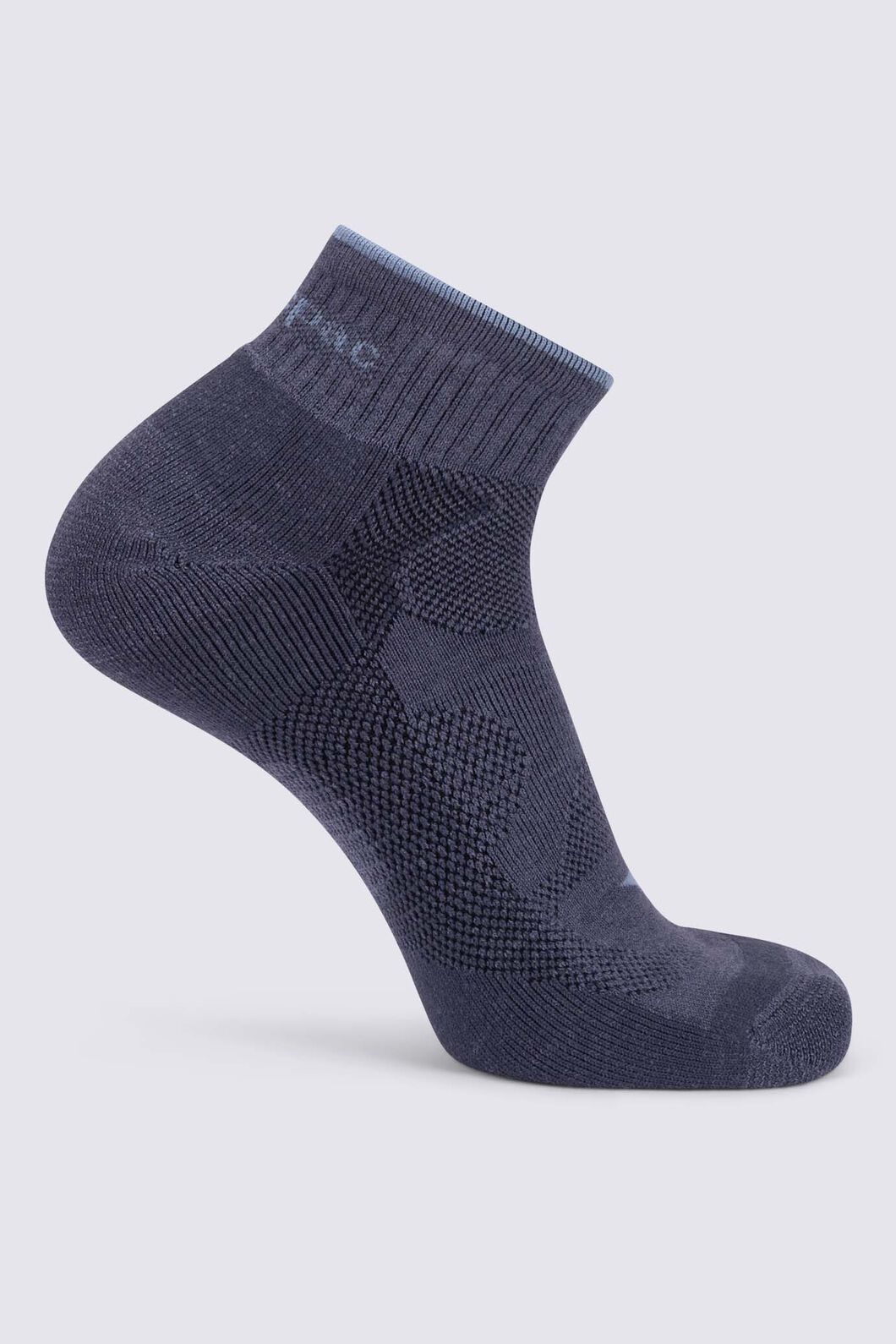 Macpac Merino Quarter Sock, Odyssey/Trposphere, hi-res