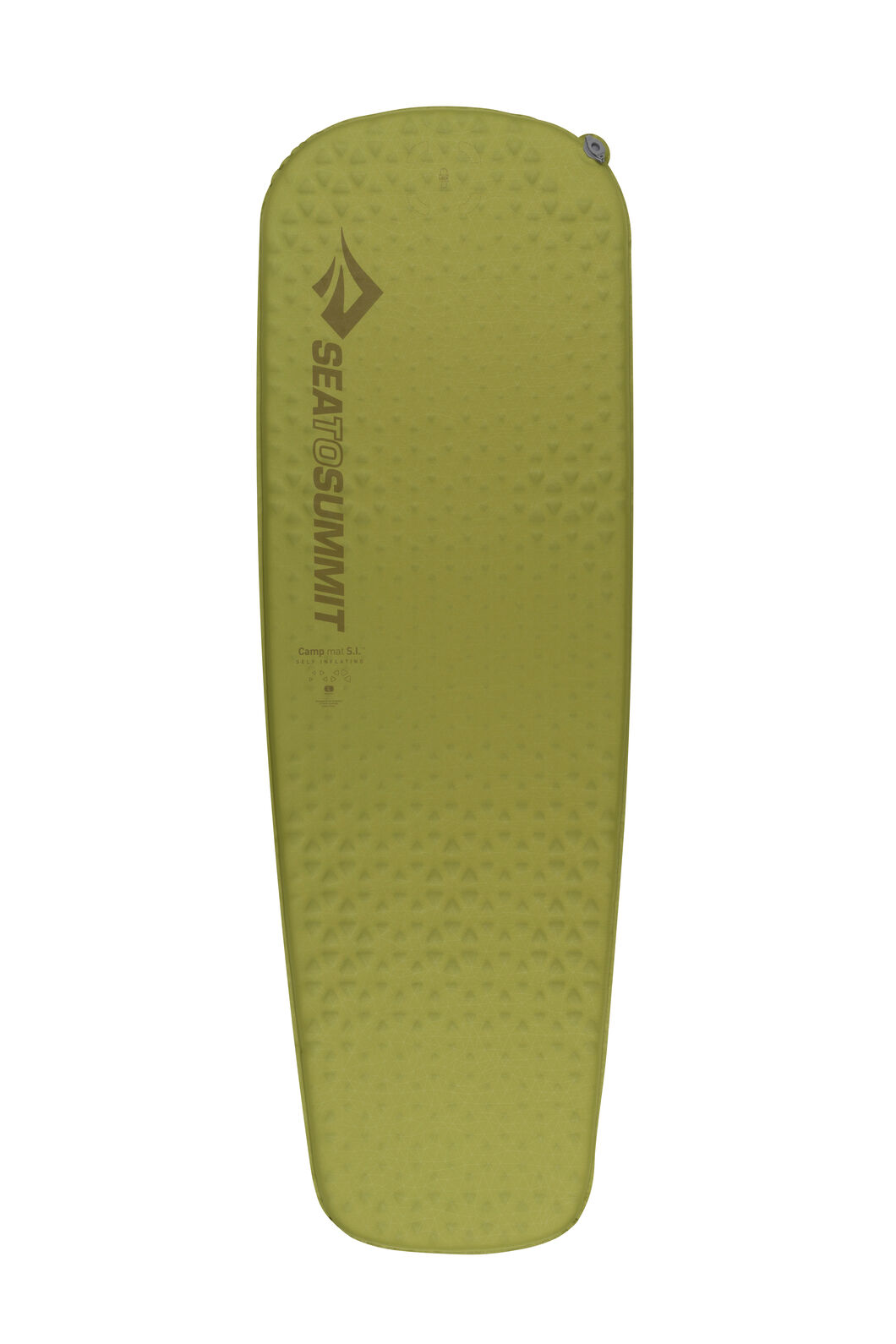 Sea to Summit Camp Self Inflating Sleeping Mat &mdash; Large, Olive Green, hi-res