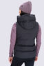 Macpac Women's Narvi Down Vest, Black, hi-res