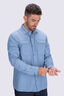 Macpac Men's brrr&deg; Long Sleeve Shirt, Windward Blue, hi-res