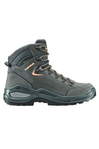 LOWA Women's Renegade Evo GTX&reg; Mid Wide Hiking Boots, Graphite/Apricot, hi-res