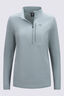 Macpac Women&rsquo;s Stash-It 1/4-Zip Top, Abyss, hi-res