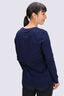 Macpac Women's Fairtrade Organic Cotton Long Sleeve T-Shirt, Baritone Blue, hi-res