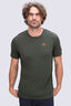 Macpac Men's 3000's 180 Merino T-Shirt, Kombu Green, hi-res