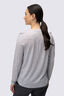Macpac Women&rsquo;s Orton Merino Blend Long-Sleeve T-Shirt, Cosmic Sky Marle, hi-res