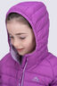 Macpac Kids' Uber Light Hooded Down Jacket, Cattleya Orchid, hi-res