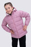Macpac Kids' Halo Hooded Down Jacket, Lilas, hi-res