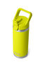 YETI® Rambler® Bottle with Straw Cap — 18 oz, Firefly Yellow, hi-res