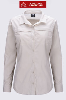 Macpac Women's brrr° Long Sleeve Shirt, Peyote