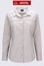 Macpac Women's brrr° Long Sleeve Shirt, Peyote, hi-res