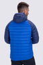 Macpac Men's Uber Light Hooded Down Jacket, Surf The Web/Naval, hi-res