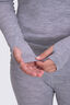 Macpac Women's 220 Merino Long Sleeve Top, Light Grey Marle, hi-res