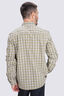 Macpac Men's Campfire Long Sleeve Shirt, Green Plaid, hi-res