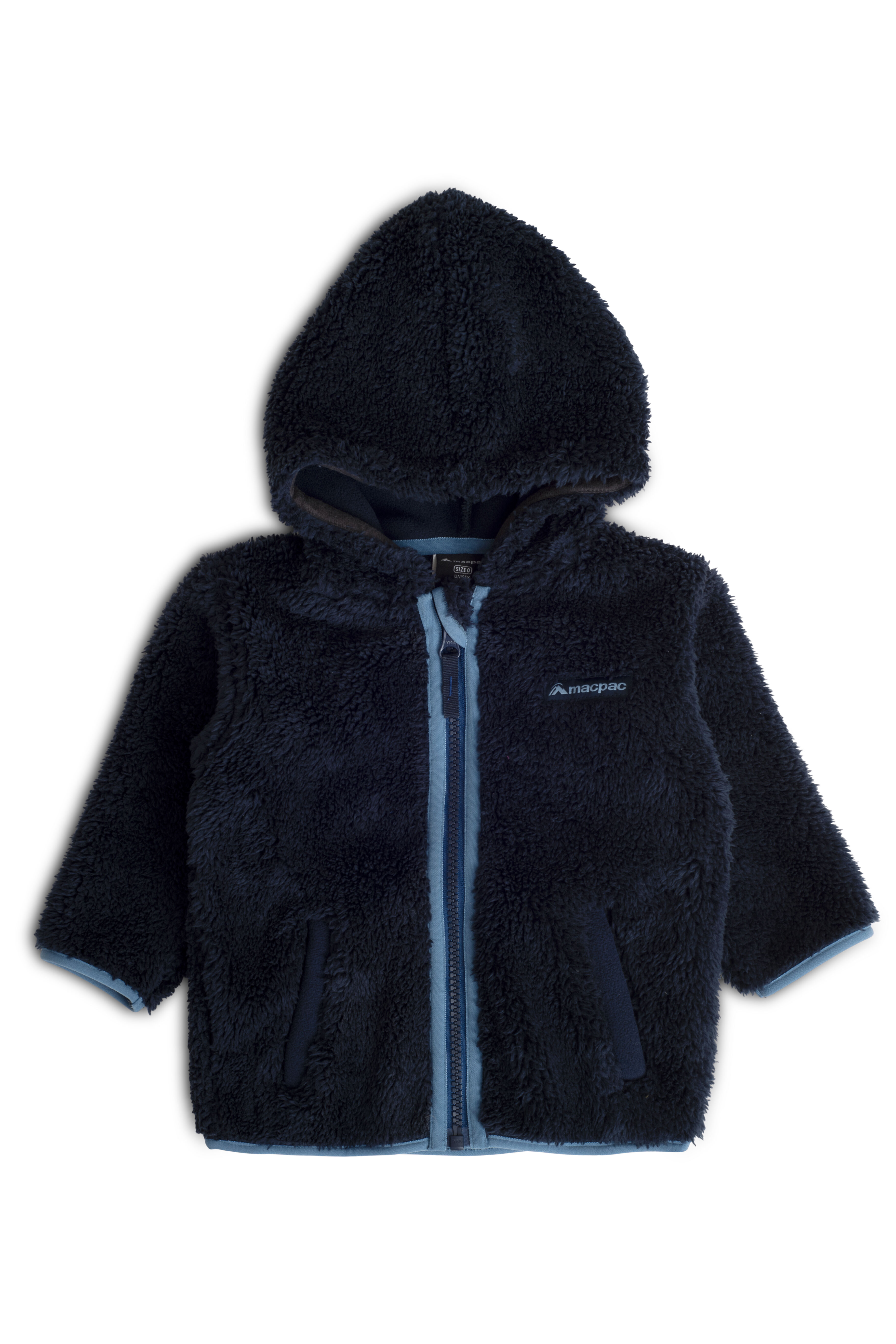 Baby fluffy jacket top
