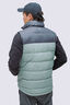 Macpac Men's Halo Down Vest ♺, Chinois Green/Forged Iron, hi-res
