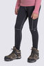 Macpac Kids' Traverse Fleece Tights, Black, hi-res